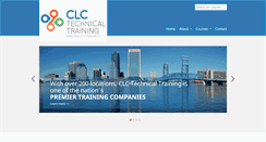 Desktop Screenshot of clctechnicaltraining.com
